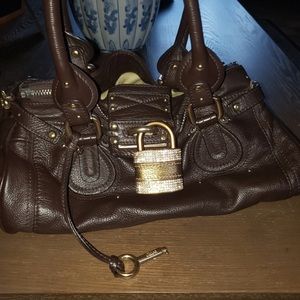 Authentic Chloe Vintage Paddington Leather Bag